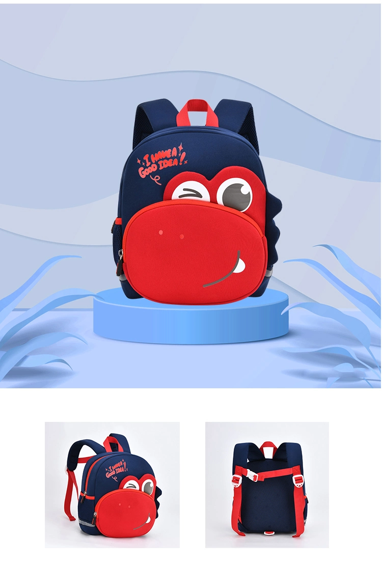 2022 Wholesale Designer Bags Children′ S Backpack Waterproof Nursery Bag with Animal Design School Bag Backpack Bag for Toddler Kids