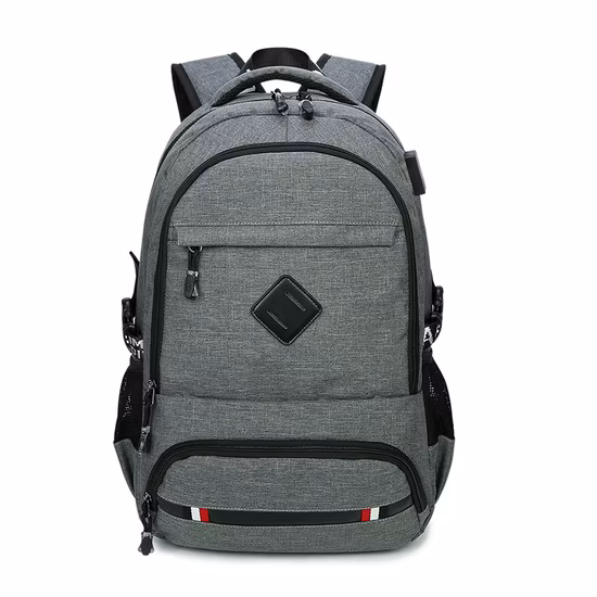 Mochila USB multifuncional de estilo coreano para hombres, bolsa de computadora para viajes de negocios, mochila de ocio para viajes