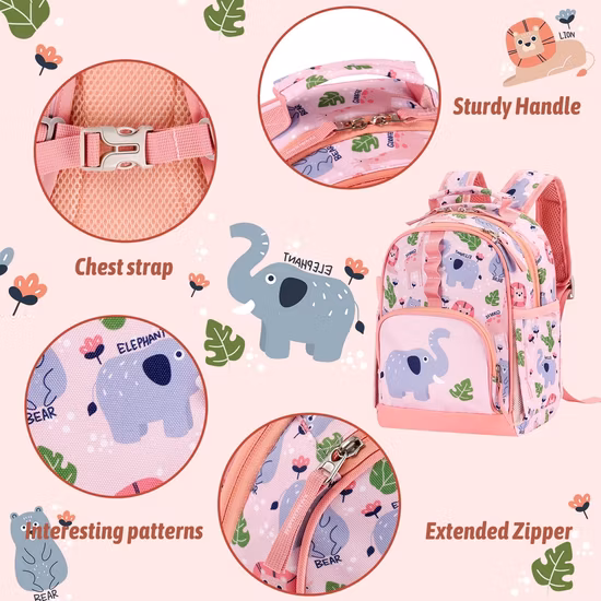 Bolsos de escuela al por mayor de la mochila de la escuela del unicornio de la historieta de la moda para los niños
